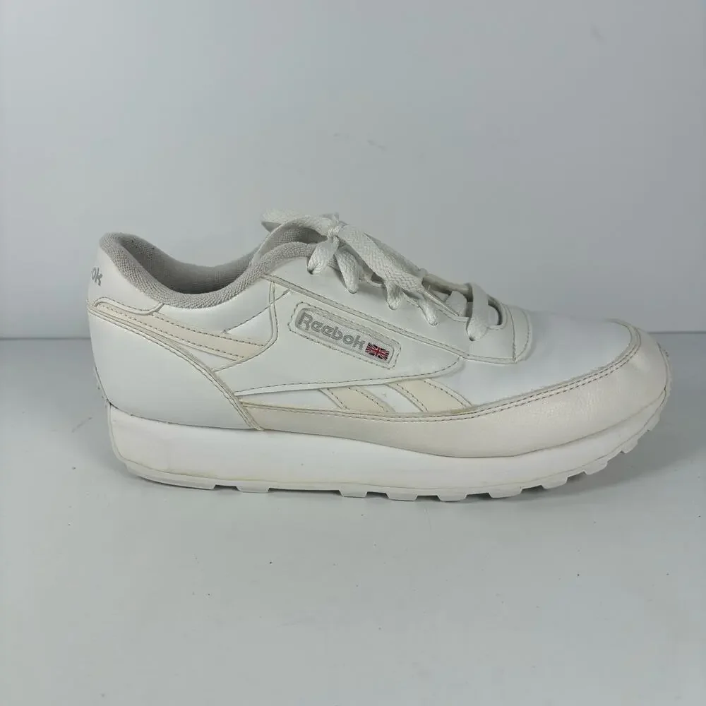 Reebok Classic Renaissance white leather sneakers womens size 8